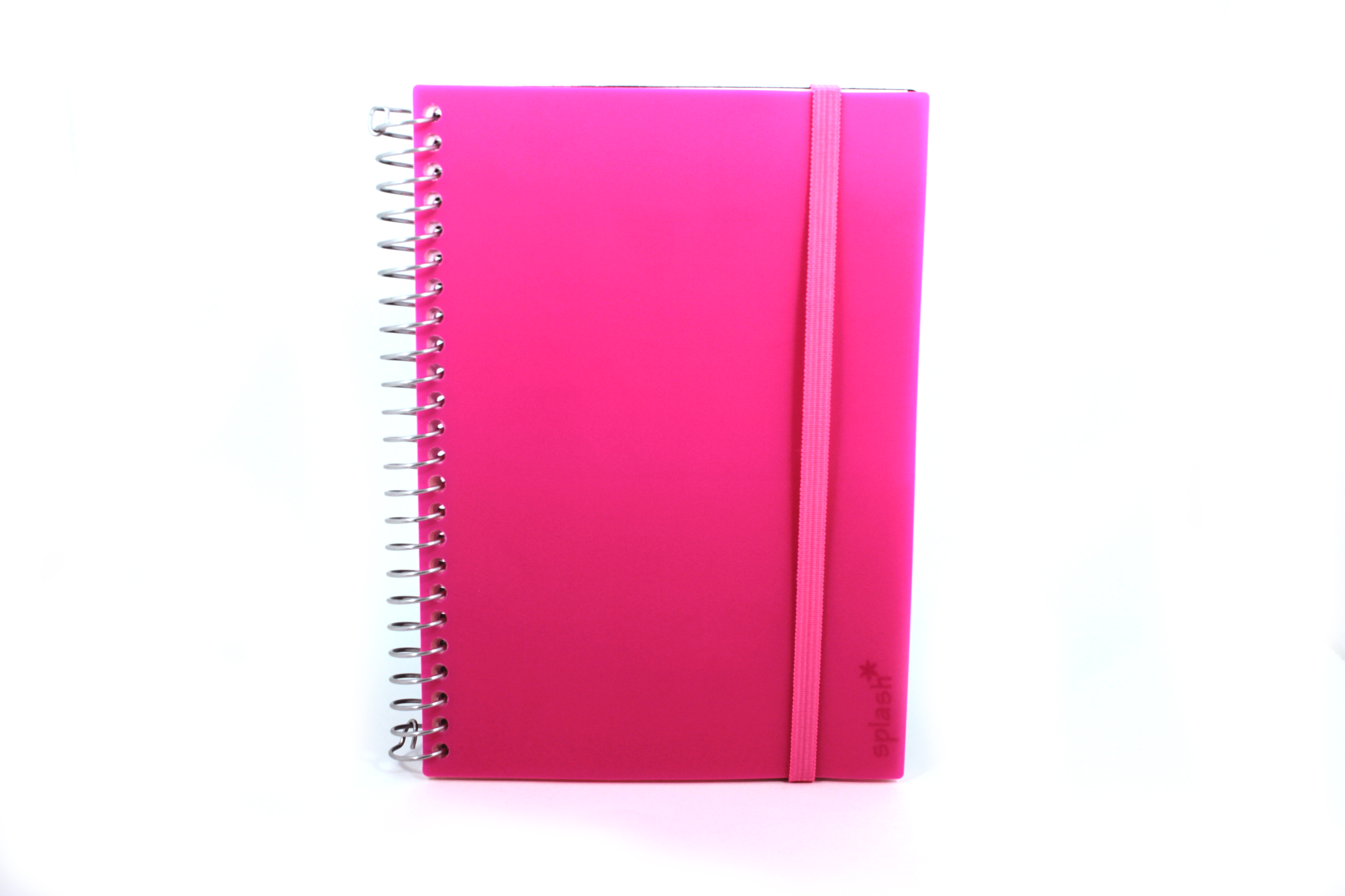 CADERNO ESCOLAR COLEGIAL 1/4 96 FLS - SPLASH - ROSA